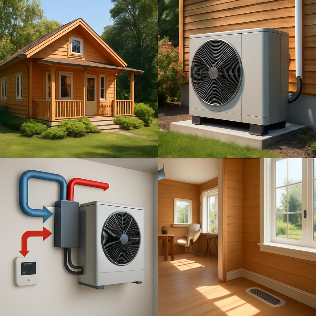 Воздушное отопление дачи: основные преимущества