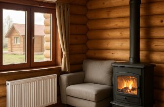 Отопление деревянного дачного дома