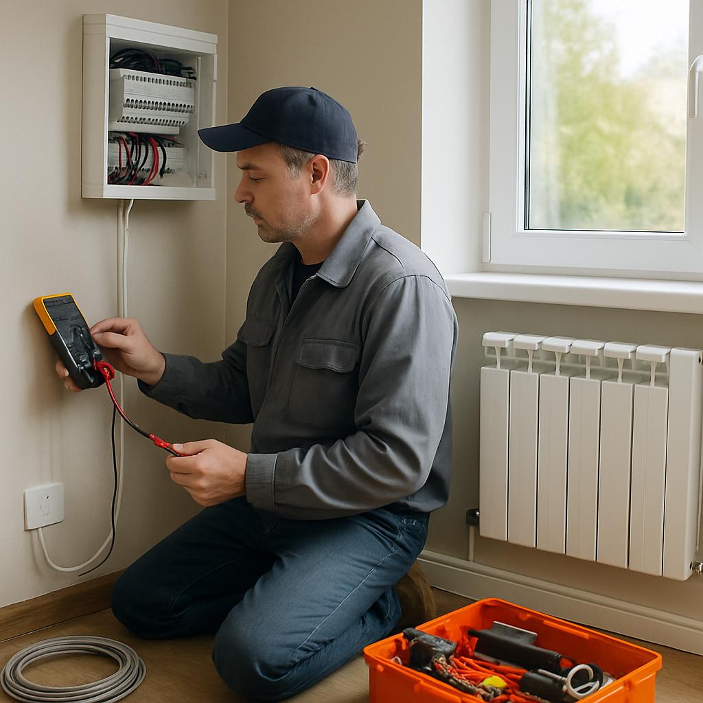 Перепланировка электрического отопления в частном доме