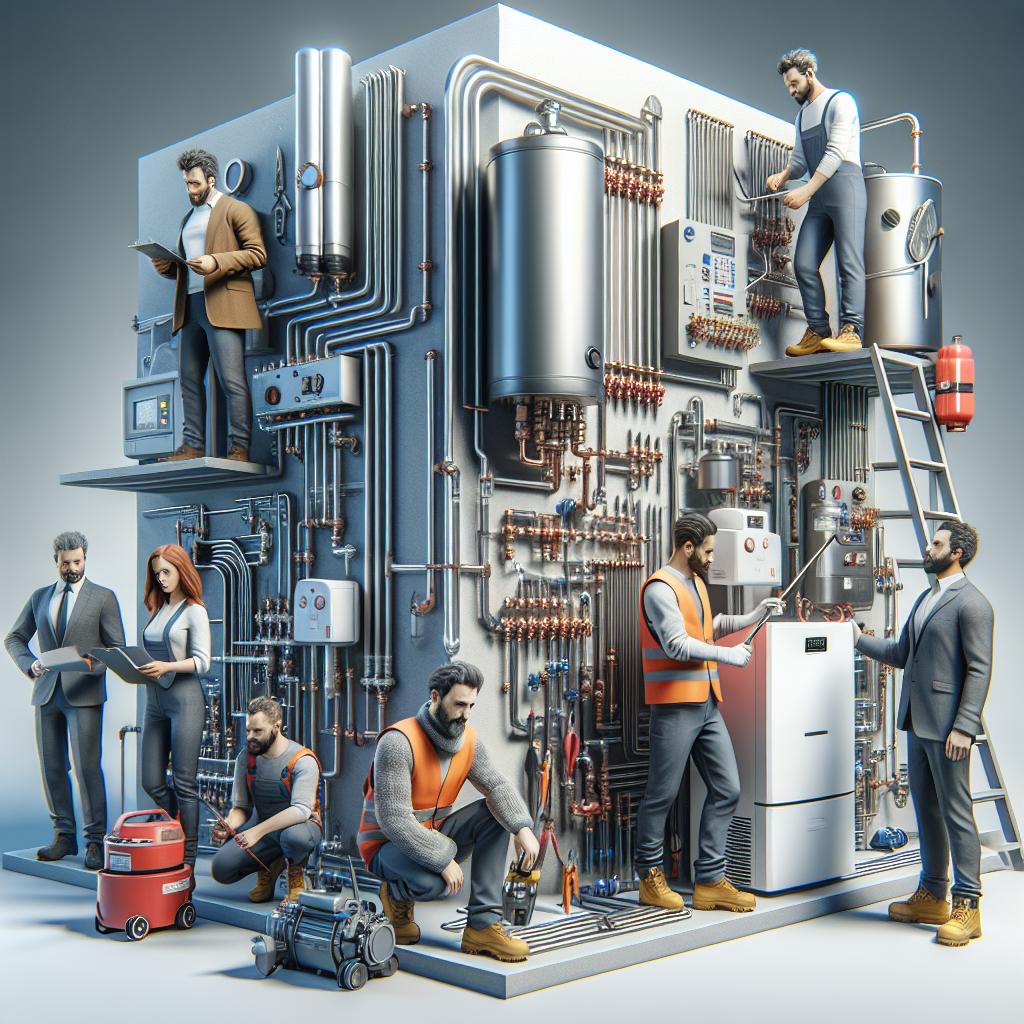 Профессиональный монтаж отопления, водоснабжения и котельных