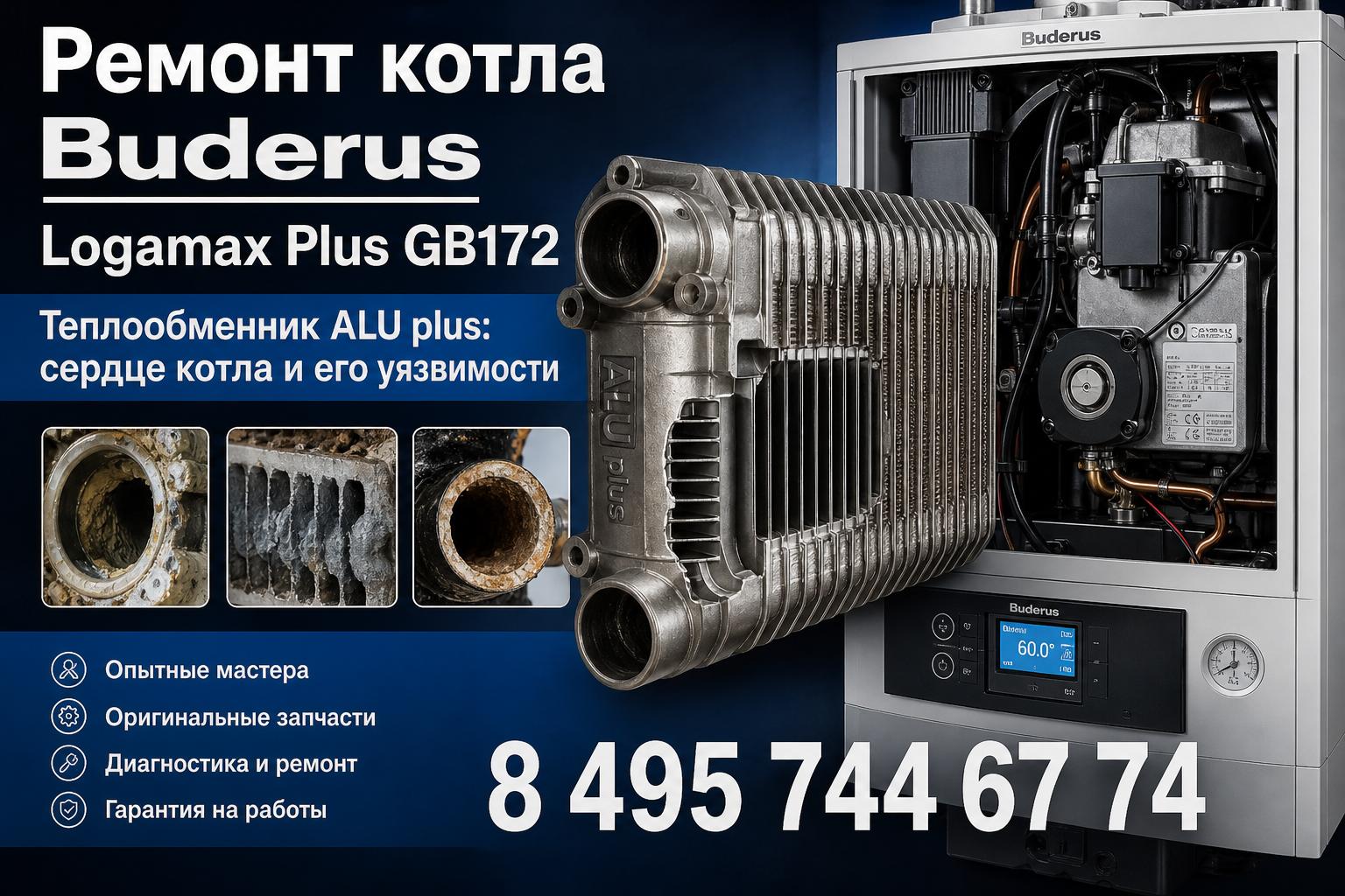 Теплообменник ALU plus: сердце котла и его уязвимости Теплообменник ALU plus: сердце котла и его уязвимости