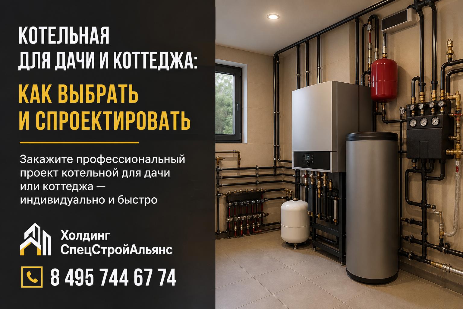Закажите профессиональный проект котельной для дачи или коттеджа — индивидуально и быстро Закажите профессиональный проект котельной для дачи или коттеджа — индивидуально и быстро