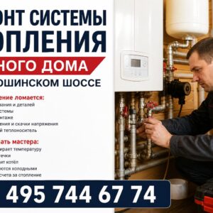 Ремонт системы отопления частного дома на Лотошинском шоссе