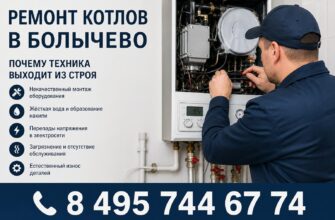 Ремонт котлов в Болычево