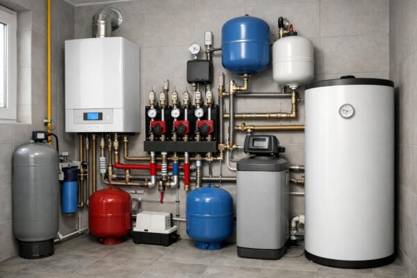 Котельная частного дома с настенным котлом