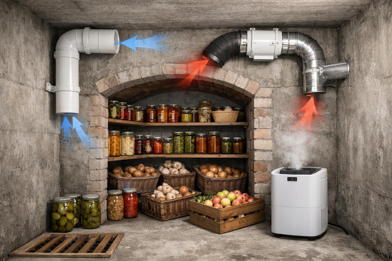 Комплексная Вентиляция погреба от ООО Холдинг СпецСтройАльянс — сухой и свежий микроклимат за короткие сроки