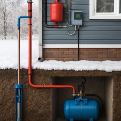 Полная схема зимнего водоснабжения