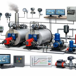 Структурная схема автоматизации газовой котельной