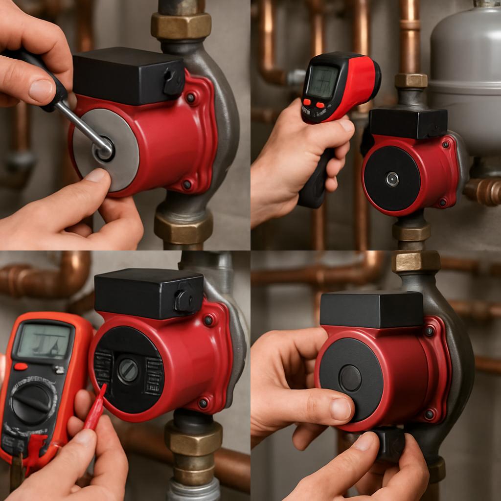 Диагностика насоса отопления