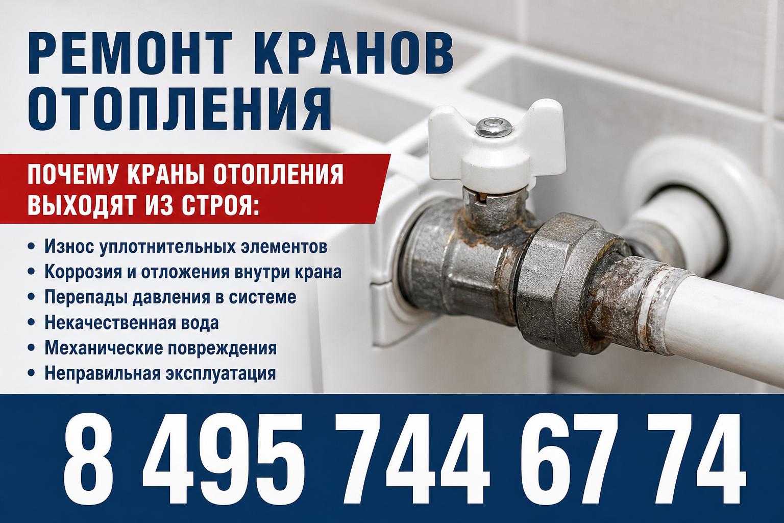 Почему краны отопления выходят из строя Почему краны отопления выходят из строя