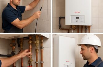 Монтаж котла Protherm РЫСЬ