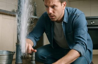 Прорвало трубу — что делать