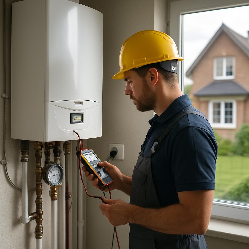 Безопасный ремонт отопления частного дома