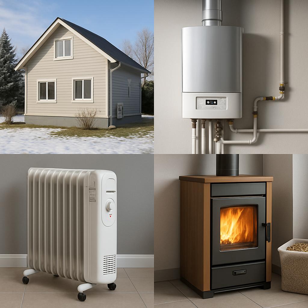 Отопление дома площадью 110 кв.м