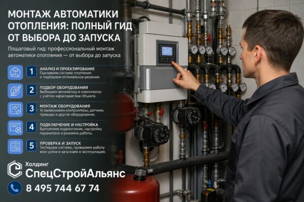 Монтаж автоматики отопления: полный гид