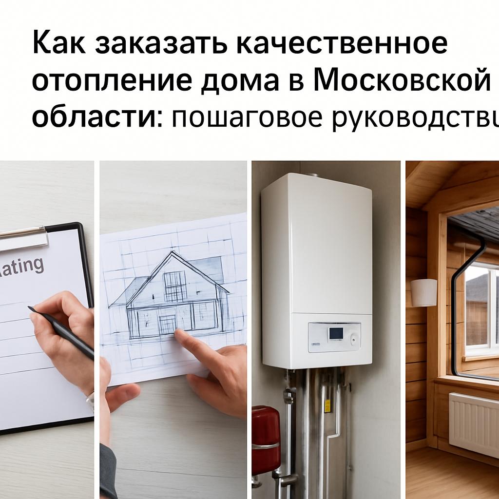 Как заказать качественное отопление дома в Московской области