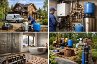 Отопление и водоснабжение в СНТ «Исток» (Вашутино, Химкинский район, МО)