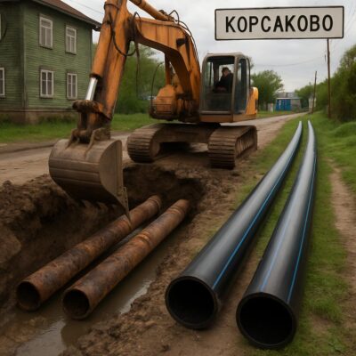 Когда пора менять трубы в Корсаково: полное руководство от проекта до сдачи