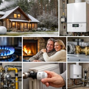 Газовое отопление загородного дома: полный обзор
