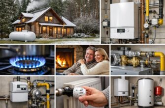 Газовое отопление загородного дома: полный обзор