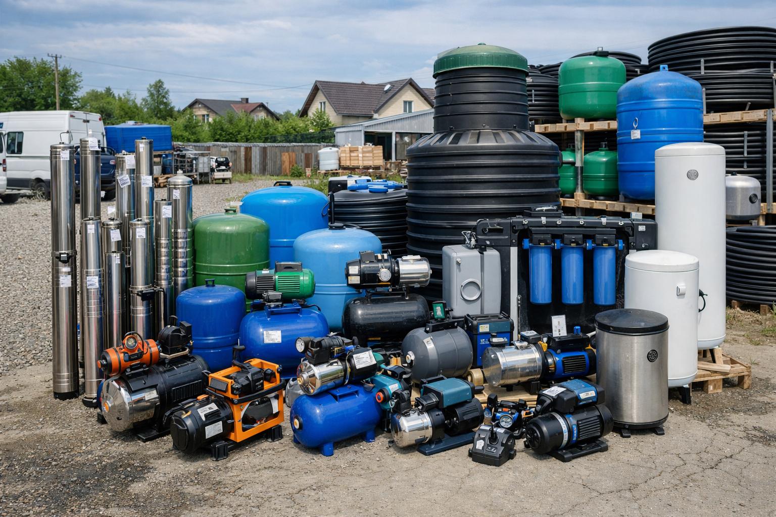 Реальные цены на оборудование для водоснабжения в Брехово — обзор рынка