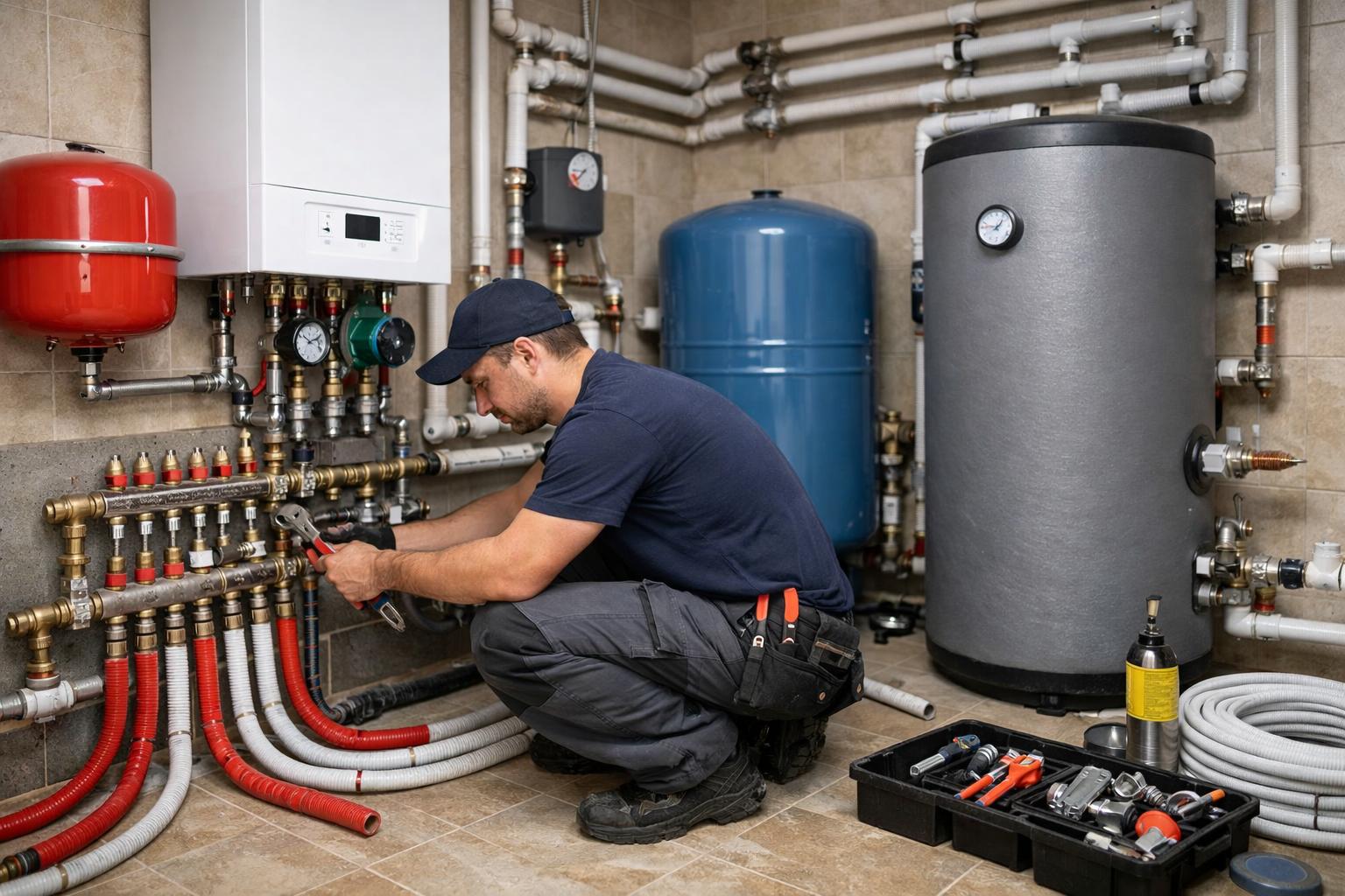 Комплексный монтаж отопления под ключ в Красногорском районе — быстро и качественно