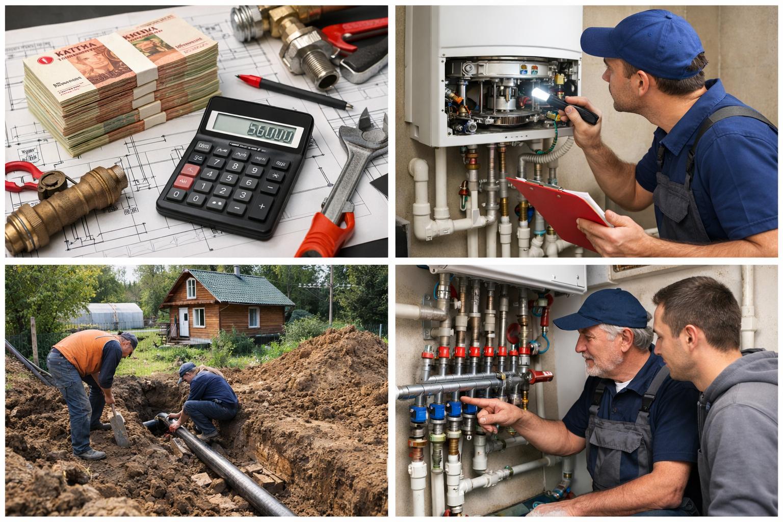 Как формируется стоимость ремонта отопления ► СНТ Катюша: ключевые факторы и этапы работ