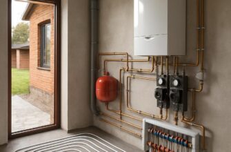 Водяное отопление частного дома в Дмитрове