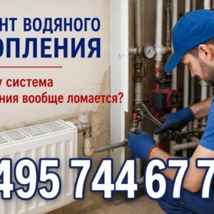 Ремонт водяного отопления: вернуть тепло в дом