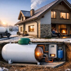 Автономное отопление на сжиженном газе