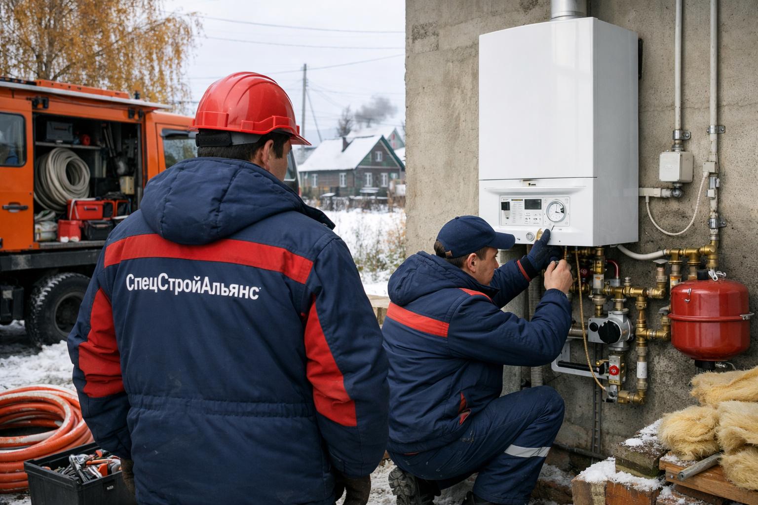 Комплексная подготовка к зиме: Отопление в Авдотьино от ООО Холдинг СпецСтройАльянс