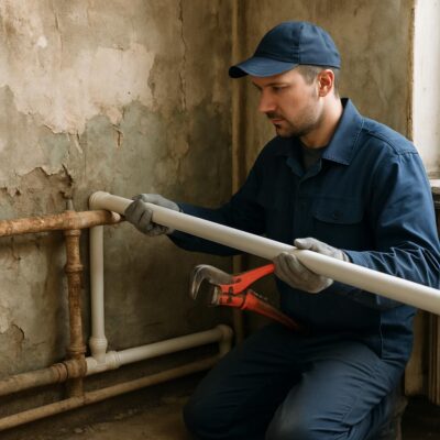 Как правильно заменить трубы отопления и водоснабжения в Бужарово