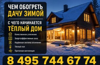 Чем обогреть дачу зимой: рабочие решения