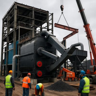 Строительство и монтаж угольной котельной