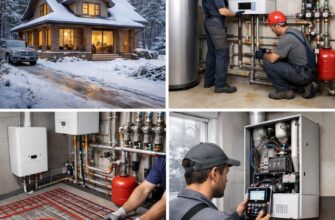 Системы отопления коттеджа