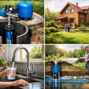 Водоснабжение дачи от скважины