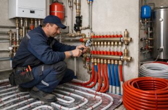 Монтаж водяного отопления в Щёлковском районе частного дома