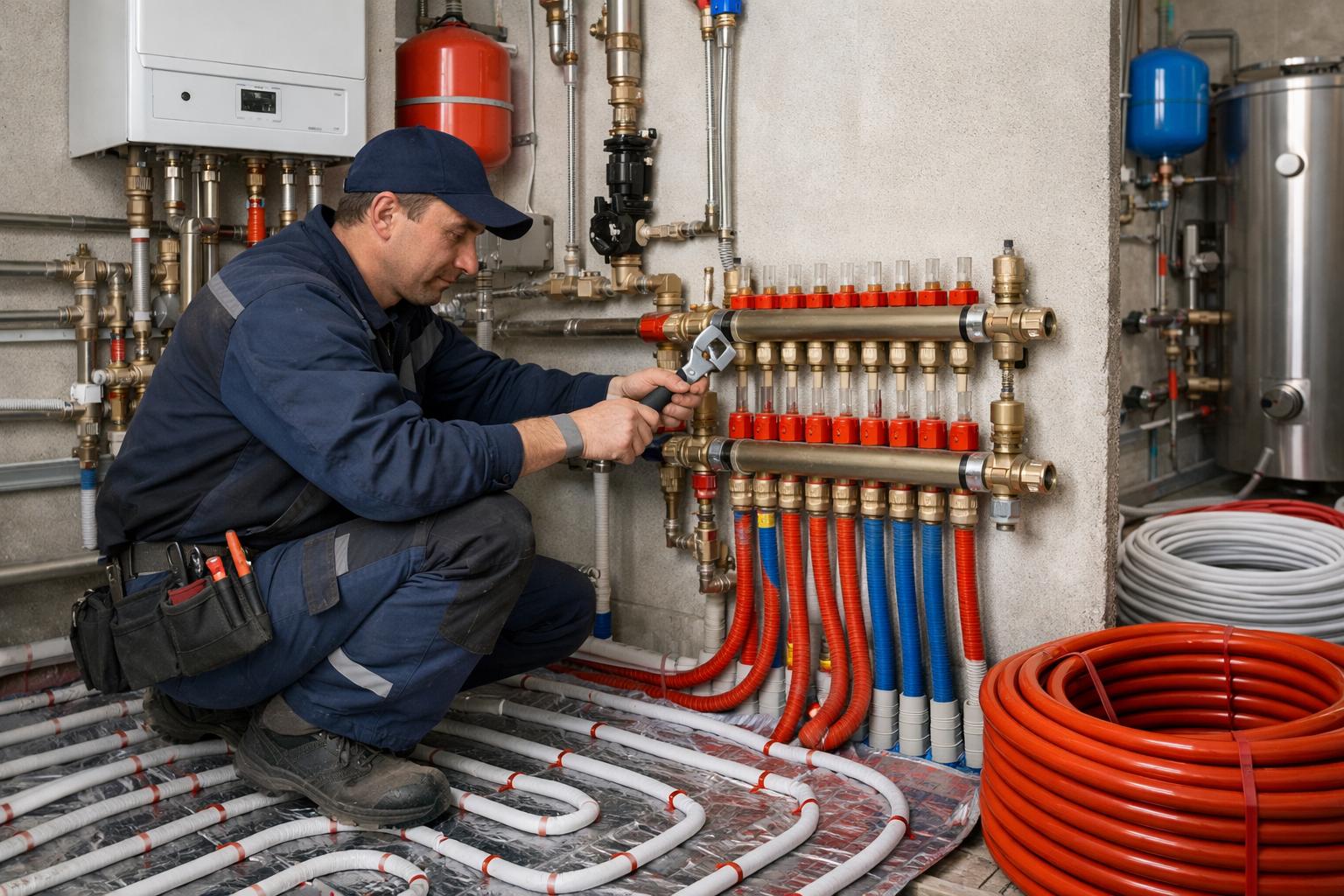 Монтаж водяного отопления в Щёлковском районе — «Инженерные коммуникации» обеспечит тепло вашего дома