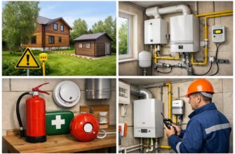 Требования к месту установки котельной для дачи