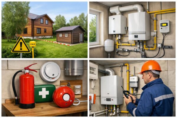 Требования к месту установки котельной для дачи