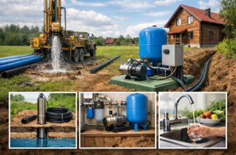 Водоснабжение дома в Афанасовке