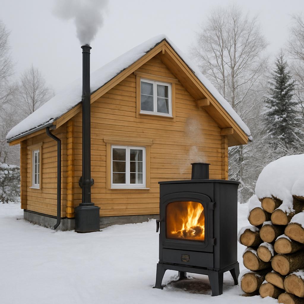Дровяное отопление частного дома в Московской области Дровяное отопление частного дома в Московской области