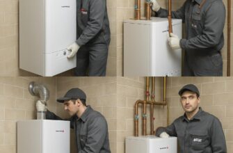 Установка котла Protherm «Медведь»