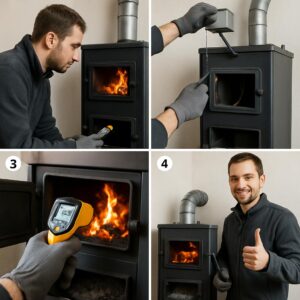 Как отрегулировать тягу в котле