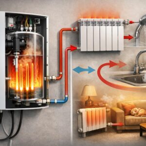 Принцип работы электрического котла