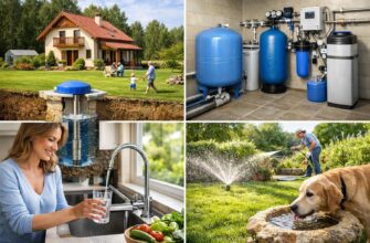 Частное водоснабжение коттеджа