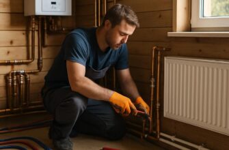 Как проходит замена системы отопления в Абрамцево