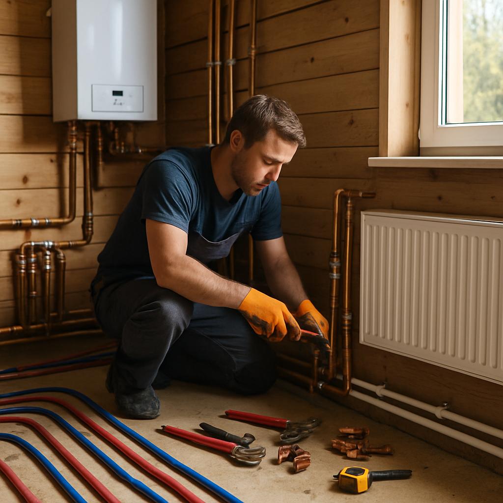 Комплексная замена системы отопления в Абрамцево от ООО ДИЗАЙН ПРЕСТИЖ — полный цикл работ «под ключ»