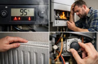 Как понять, что термостат котла вышел из строя?