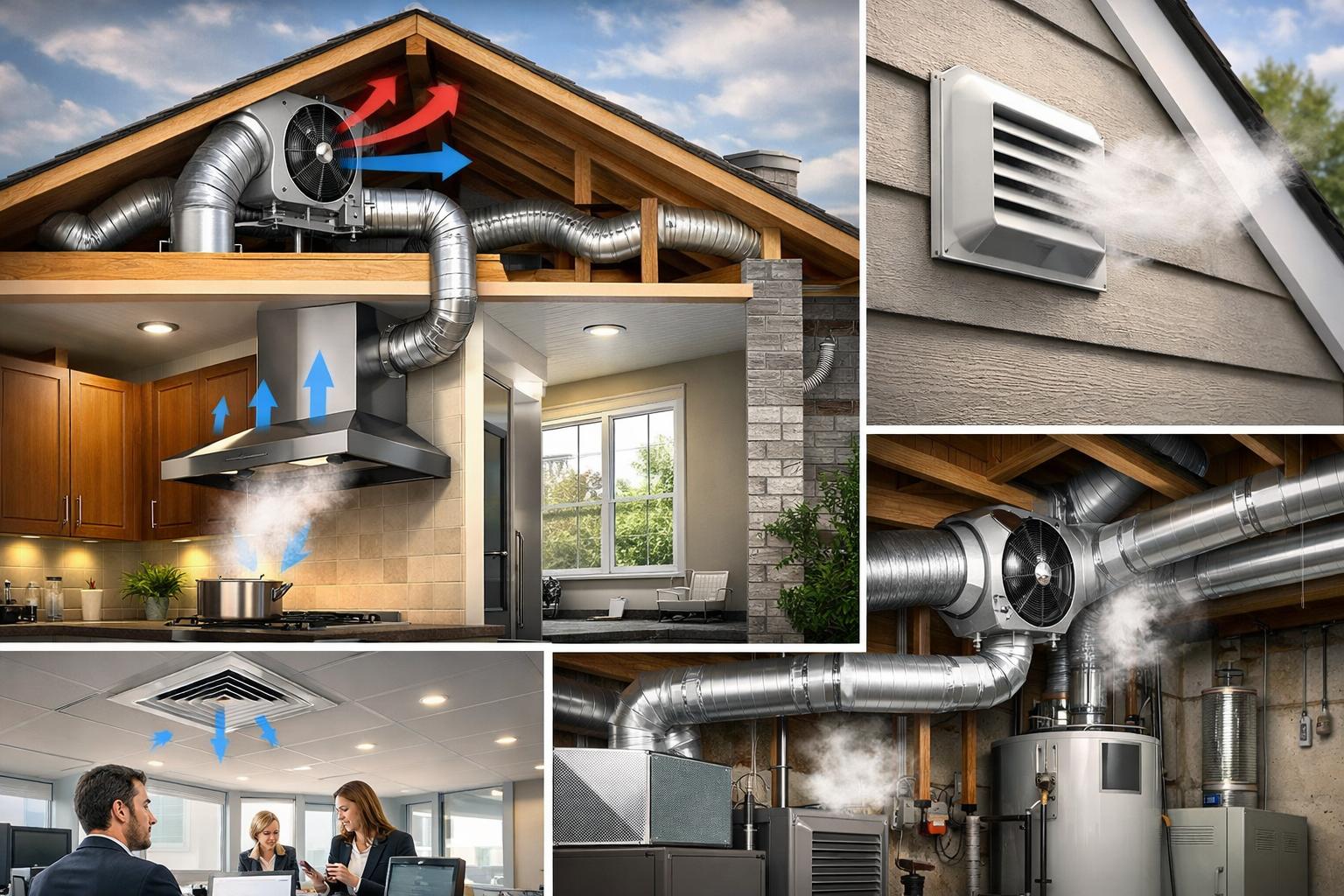 Вытяжная вентиляция: как она работает и почему это важно для вашего дома и бизнеса